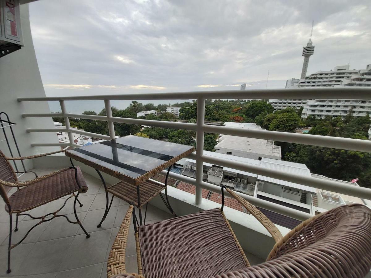 Condominum In Jomtien Beach With Sea View, Balcony And Free Wifi Паттайя Экстерьер фото