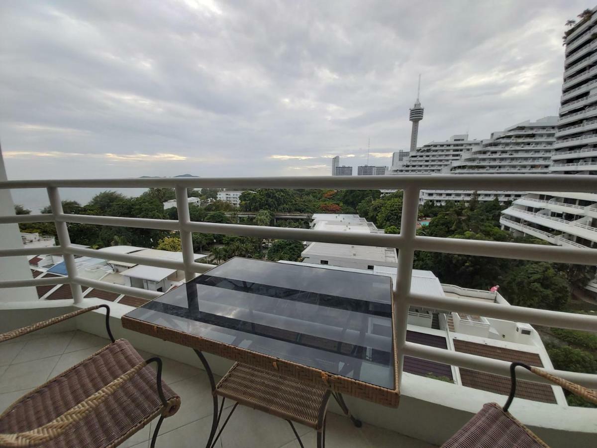 Condominum In Jomtien Beach With Sea View, Balcony And Free Wifi Паттайя Экстерьер фото