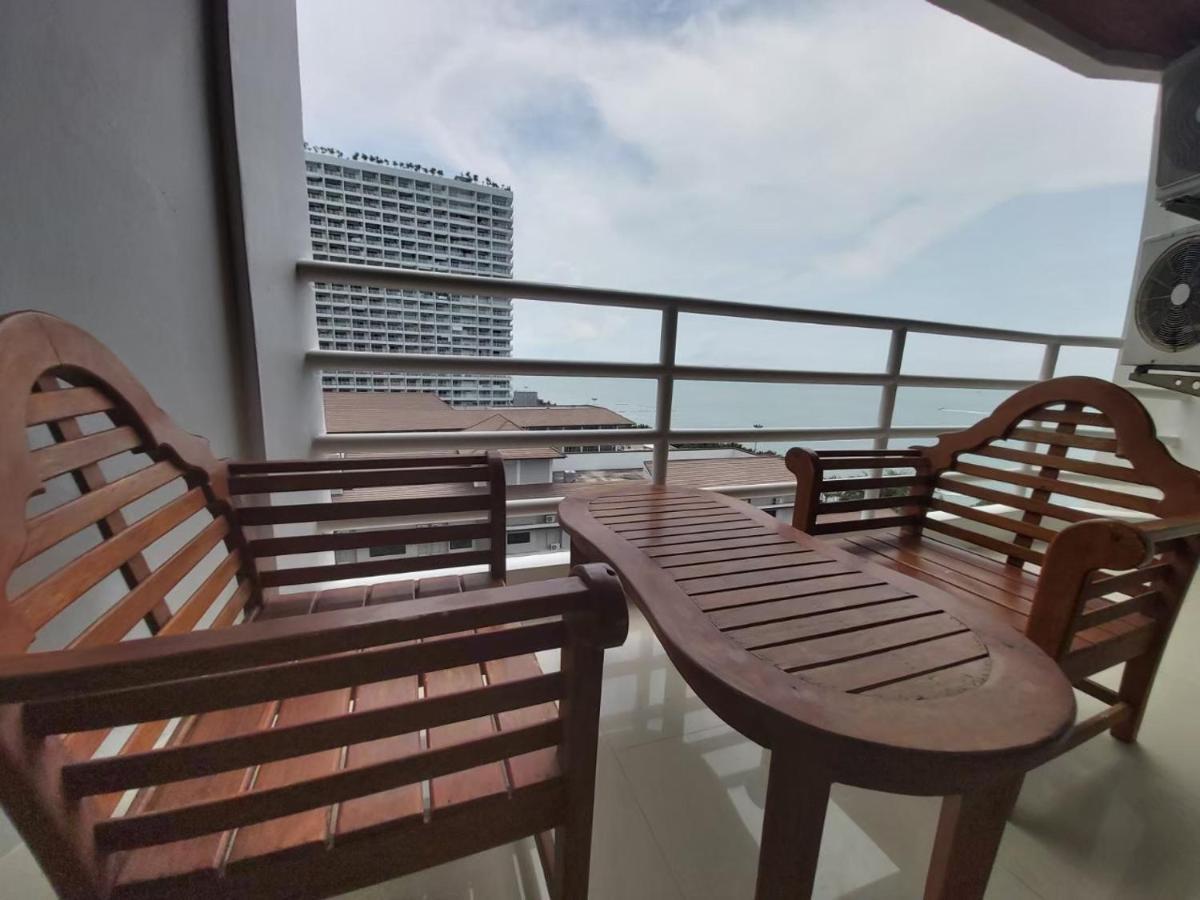 Condominum In Jomtien Beach With Sea View, Balcony And Free Wifi Паттайя Экстерьер фото