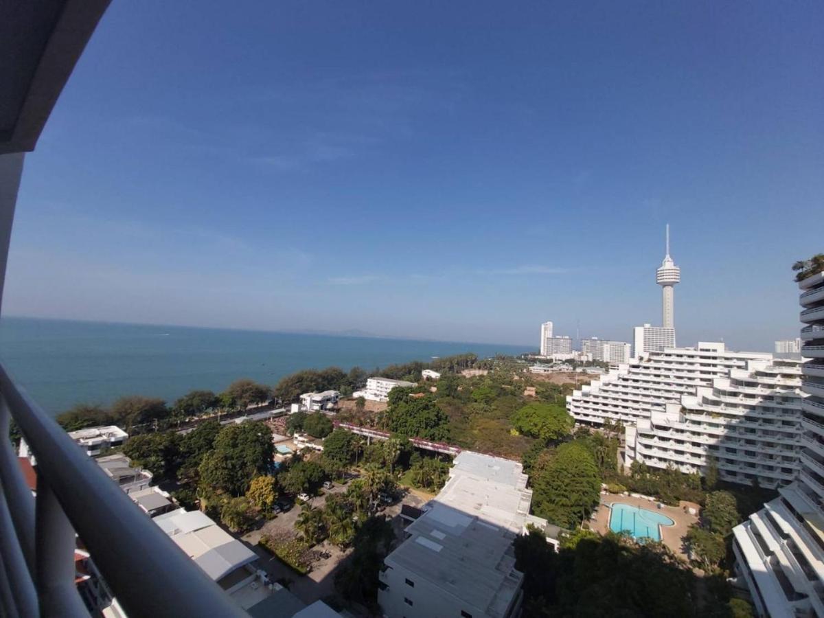 Condominum In Jomtien Beach With Sea View, Balcony And Free Wifi Паттайя Экстерьер фото